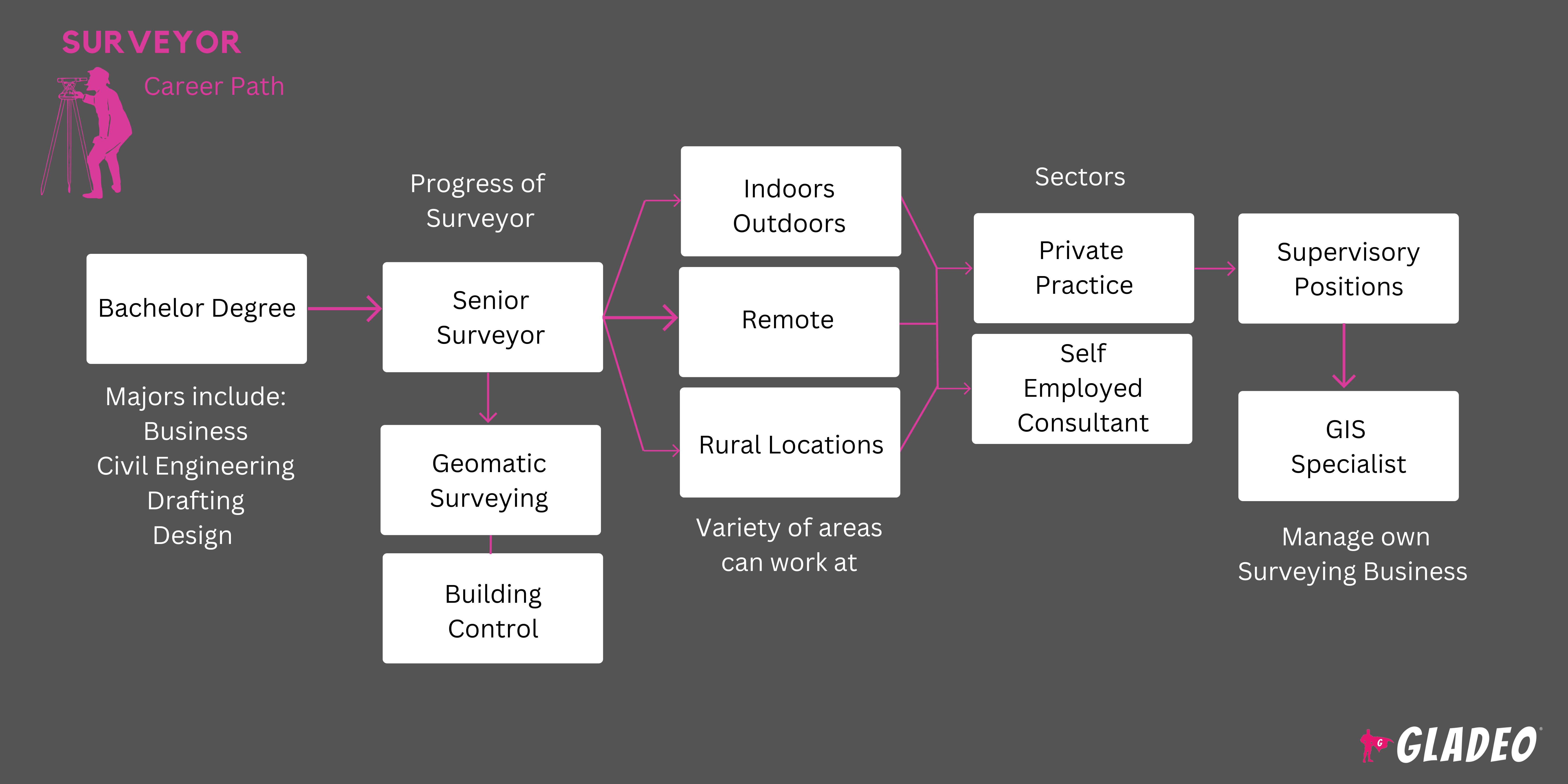 Surveyor Gladeo Roadmap