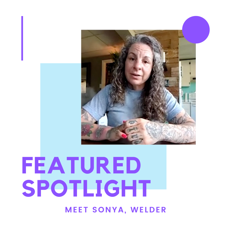 Featured Spotlight. Meet Sonya, Welder